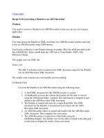 Tài liệu Converting a DataSet to an ADO Recordset docx