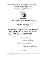 Nghiên cứu thực trạng và một số yếu tố liên quan đến quản lý chất thải y tế tại bệnh viện đa khoa trung ương thái nguyên 