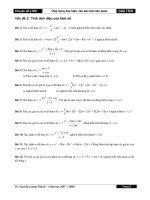 Tài liệu Kiến thức giải tích 12 - P2 - Nguyễn Lương Thành pptx