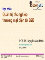 Quản trị tác nghiệp thương mại điện tử B2B