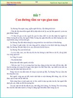 Tài liệu Hàn Mai Kim Kiếm - Hồi 7: Con đường tầm sư vạn gian nan ppt