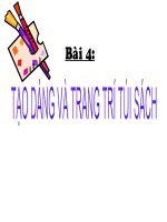 Gián án Bai 4 Tui xach