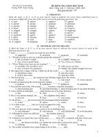 Bài soạn Thi hsg truong- lop 11