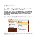 Tài liệu Cài đặt themes cho Ubuntu pdf