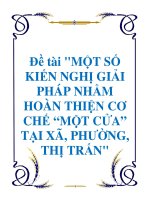 Tài liệu Đề tài 