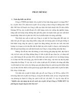 Nghiên cứu xây dựng dự án tái canh cây cà phê vối tại công ty TNHH MTT cà phê iagrai, huyện iagrai, tỉnh gia lai 