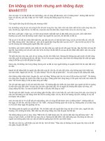 Em không còn trinh nhưng anh không được khinh!!!!!!!