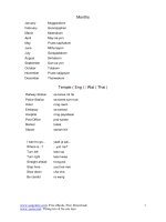 Tài liệu Từ điển Thailand- English pdf