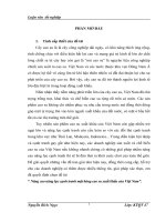 [Luận văn]Nâng cao năng lực cạnh tranh mặt hàng cao su xuất khẩu của Việt  Nam