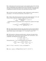 Tài liệu Physics exercises_solution: Chapter 05 ppt