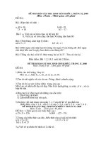 Bài soạn DE THI HOC SINH GIOI 2,3