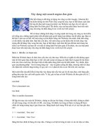 Tài liệu Xây dựng một search engine đơn giản pdf