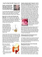 Tài liệu Ung thư ruột già là gì? docx