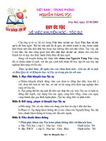 Bài soạn QUI UOC TOC