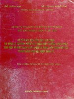 Cơ sở khoa học của việc xây dựng và quản lý chương trình cấp nhãn môi trường( sinh thái ) cho một số mặt hàng xuất khẩu và hàng tiêu dùng nội đỉatong điều kiện hội nhập kinh tế 