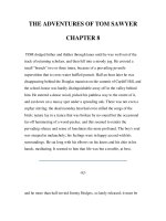 Tài liệu LUYỆN ĐỌC TIẾNG ANH QUA TÁC PHẨM VĂN HỌC-THE ADVENTURES OF TOM SAWYER CHAPTER 8 pdf
