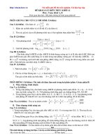 Tài liệu Thi thử ĐH môn Toán_THPT Triệu Sơn 2010 docx