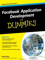 Facebook application development 2