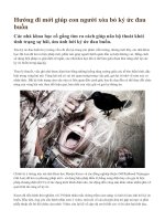 Hướng đi mới giúp con người xóa bỏ ký ức đau buồn