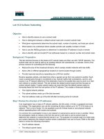 Tài liệu Lab 10.3.5a Basic Subnetting docx