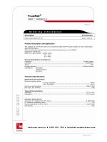 Tài liệu ADC KRONE - Datasheet - Cat 6 - Cable - 4pr UTP INDOOR pptx
