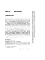 Tài liệu Preliminaries part 1 pdf