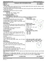 Gián án Hình học 9 học kì II