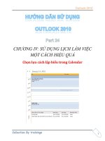 Tài liệu Hướng dẫn sử dụng Outlook 2010 part 24 ppt