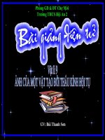 Tài liệu anh cua vat tao boi thau kinh hoi tu