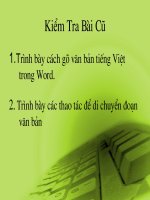 Tài liệu BÀI TH6 TIN HỌC 6