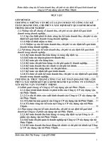 Hoàn thiện công tác kế toán doanh thu, chi phí và xác định kết quả kinh doanh tại công ty CP xây dựng vận tải phúc thịnh 