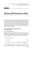 Tài liệu Microstrip bộ lọc cho các ứng dụng lò vi sóng RF (P10) pptx