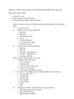 THỰC TRẠNG và GIẢI PHÁP PHÁT TRIỂN TTCK VIỆT NAM 