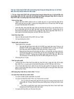 Tài liệu Hoàn thuế GTGT đối với trường hợp trong ba tháng liên tục có số thuế đầu vào chưa được khấu trừ hết, hoặc... pdf