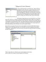 Tài liệu Thông tin về Active Directory docx
