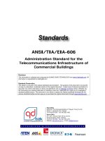 Tài liệu Cabling Standard - TIA 606 - Administration Standard for the Telecommunications Infrastructure of ppt