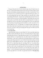 Đề tài giải pháp nâng cao hiệu quả hoạt động thanh toán quốc tế tại ngân hàng TMCP ngoại thươngchi nhánh đồng nai 