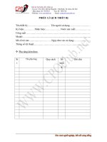Tài liệu Phiếu lý lịch thiết bị docx