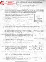 Tài liệu Đề thi lý vào lớp 10 tổng hợp ( Full) P1 docx
