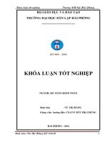 HOÀN THIỆN CÔNG tác kế TOÁN TIỀN LƯƠNG và các KHOẢN TRÍCH THEO LƯƠNG tại CÔNG TY cổ PHẦN xây DỰNG số 8 hải PHÒNG 