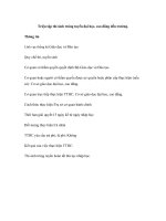 Tài liệu Triệu tập thí sinh trúng tuyển đại học, cao đẳng đến trường. pptx