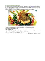 Cá chẽm xốt quế thơm ngon 