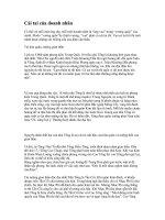 Tài liệu Cái tai của doanh nhân doc