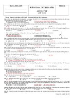 Gián án KTRA LẤN-HK2 LÝ 11CB MÃ 483 (Có ĐA)