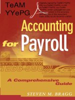 Accounting for payroll a comprehensive guide 