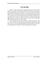 Thực trạng ứng dụng tin học trong công ty cổ phần xây dựng số 1 hà nội 