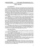 Nâng cao hiệu quả dạy học các định luật chất khí trong chương trình vật lí 10   THPT bằng phương pháp thực nghiệm 