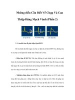 Tài liệu Những điều Cần Biết Về Chụp Và Can Thiệp Động Mạch Vành (Phần 2) pdf