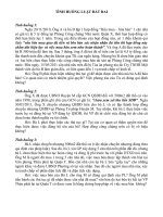 TÌNH HUỐNG LUẬT đất ĐAI 