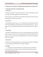 Chuyển giá trong hoạt động đầu tư nước ngoài 